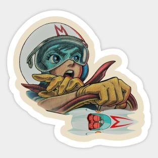 speed racer Sticker